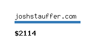 joshstauffer.com Website value calculator