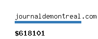 journaldemontreal.com Website value calculator
