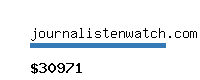 journalistenwatch.com Website value calculator