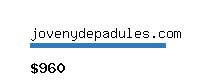 jovenydepadules.com Website value calculator