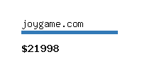 joygame.com Website value calculator