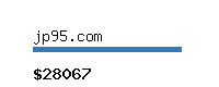 jp95.com Website value calculator