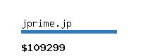 jprime.jp Website value calculator