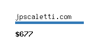 jpscaletti.com Website value calculator