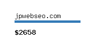 jpwebseo.com Website value calculator