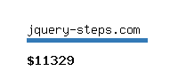 jquery-steps.com Website value calculator