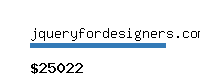 jqueryfordesigners.com Website value calculator