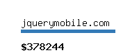 jquerymobile.com Website value calculator