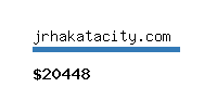 jrhakatacity.com Website value calculator