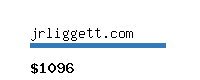 jrliggett.com Website value calculator