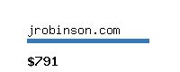 jrobinson.com Website value calculator