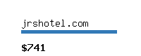 jrshotel.com Website value calculator