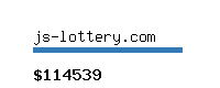 js-lottery.com Website value calculator