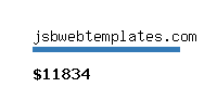 jsbwebtemplates.com Website value calculator