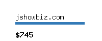 jshowbiz.com Website value calculator