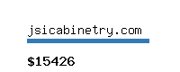 jsicabinetry.com Website value calculator