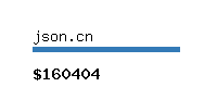 json.cn Website value calculator