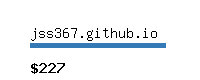 jss367.github.io Website value calculator