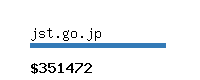 jst.go.jp Website value calculator