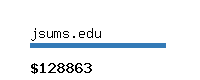 jsums.edu Website value calculator