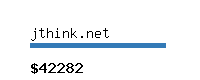 jthink.net Website value calculator