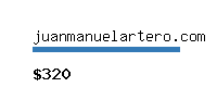 juanmanuelartero.com Website value calculator