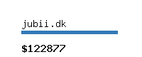 jubii.dk Website value calculator