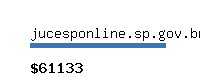 jucesponline.sp.gov.br Website value calculator