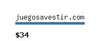 juegosavestir.com Website value calculator