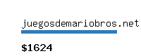 juegosdemariobros.net Website value calculator