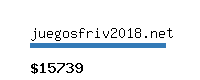 juegosfriv2018.net Website value calculator