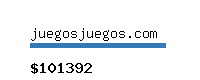 juegosjuegos.com Website value calculator