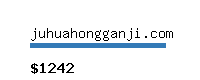 juhuahongganji.com Website value calculator