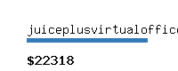 juiceplusvirtualoffice.com Website value calculator