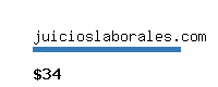 juicioslaborales.com Website value calculator