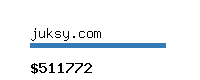 juksy.com Website value calculator