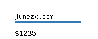 junezx.com Website value calculator