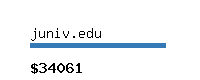 juniv.edu Website value calculator