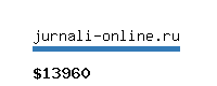 jurnali-online.ru Website value calculator