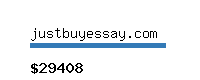 justbuyessay.com Website value calculator