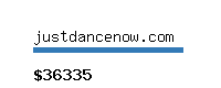 justdancenow.com Website value calculator