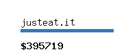 justeat.it Website value calculator