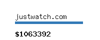 justwatch.com Website value calculator