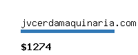 jvcerdamaquinaria.com Website value calculator