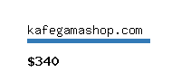 kafegamashop.com Website value calculator