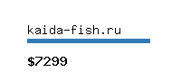 kaida-fish.ru Website value calculator