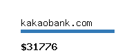 kakaobank.com Website value calculator