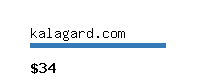 kalagard.com Website value calculator