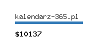 kalendarz-365.pl Website value calculator