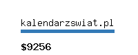kalendarzswiat.pl Website value calculator